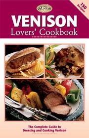 Front cover of Venison Lovers' Cookbook by Editors of Creative Publishing International
