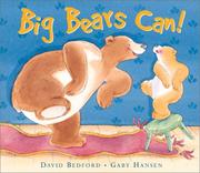 Cover of Big bears can! by Bedford, David