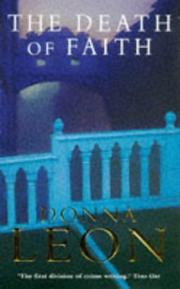 Front cover of Death of Faith, the by Donna Leon