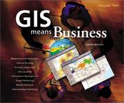 Front cover of GIS means business by David Boyles
