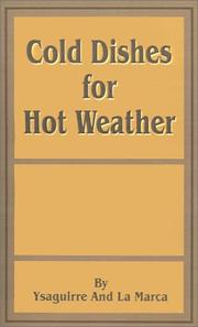 Cover of Cold Dishes for Hot Weather by Ysaguirre.