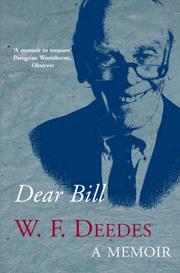Cover of Dear Bill by W. F. Deedes