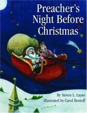 Front cover of Preacher's Night Before Christmas (Night Before Christmas Series) by Steven  L. Layne