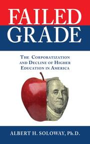 Cover of Failed grade by Albert H. Soloway