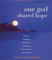 Front cover of One God, shared hope by Maggie Oman Shannon