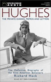 Front cover of Hughes, the private diaries, memos and letters by Richard Hack
