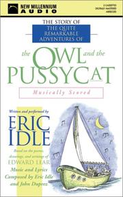 Front cover of The Story of the Quite Remarkable Adventures of the Owl and Pussycat by Eric Idle