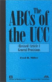 Front cover of The ABCs of the UCC by Frederick H. Miller