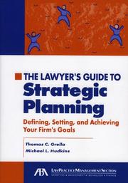 Front cover of The lawyer's guide to strategic planning by Thomas C. Grella