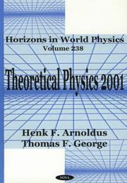 Cover of Theoretical Physics 2001 by Henk F. Arnolds