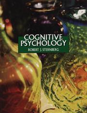 Front cover of Cognitive psychology by Robert J. Sternberg