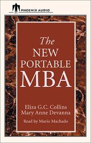 Front cover of The New Portable MBA by Eliza G. C. Collins