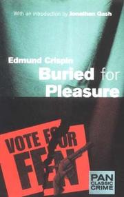 Front cover of Buried for Pleasure by Edmund Crispin