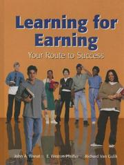 Cover of Learning for earning by John A. Wanat