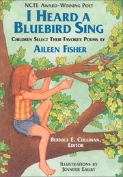 Cover of I Heard a Bluebird Sing by Aileen Lucia Fisher