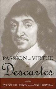 Cover of Passion and Virtue in Descartes by Byron Williston