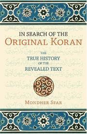 Cover of In search of the original koran by Mondher Sfar