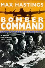 Cover of Bomber Command by Max Hastings