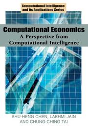 Cover of Computational economics by Shu-Heng Chen
