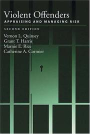 Front cover of Violent offenders by Vernon L. Quinsey