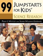 Cover of 99 jumpstarts for kids' science research by Peggy Whitley