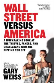 Cover of Wall Street Versus America by Gary Weiss