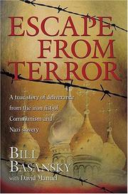 Cover of Escape from terror by Bill Basansky
