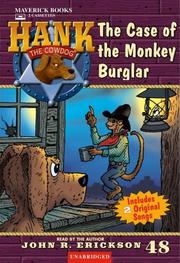 Front cover of The Case of the Monkey Burglar by John R. Erickson