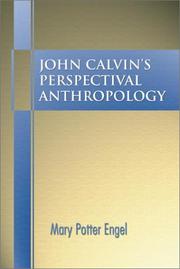 Front cover of John Calvin's perspectival anthropology by Mary Potter Engel