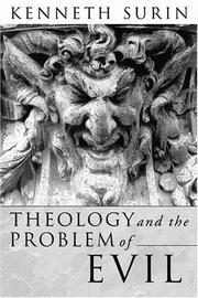 Cover of Theology and the Problem of Evil by Kenneth Surin