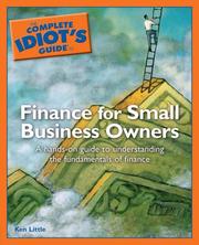 Cover of The Complete Idiot's Guide to Finance for Small Business by Ken Little