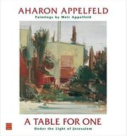 Cover of A table for one by Aharon Appelfeld