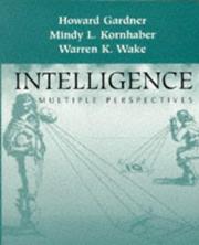 Cover of Intelligence by Howard Gardner