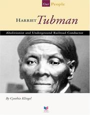 Front cover of Harriet Tubman by Cynthia Fitterer Klingel