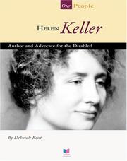 Cover of Helen Keller by Deborah Kent