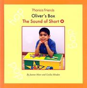 Cover of Oliver's box by Joanne D. Meier
