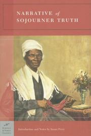 Front cover of Narrative of Sojourner Truth by Sojourner Truth