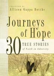 Front cover of Journeys of Hope by Allison Gappa Bottke
