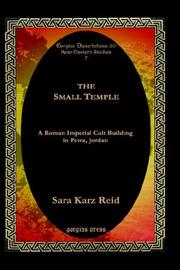 Cover of The small temple by Sara Karz Reid