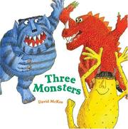 Cover of Three Monsters by David McKee