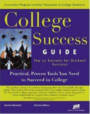 Front cover of College success guide by Karine Blackett