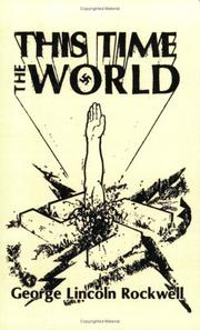 Cover of This time the world by George Lincoln Rockwell
