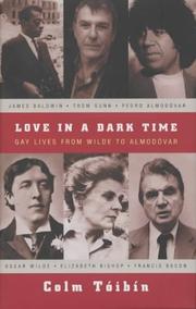 Cover of Love in a Dark Time by Colm Tóibín