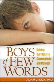 Front cover of Boys of Few Words by Adam J. Cox