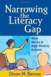 Cover of Narrowing the Literacy Gap by Diane M. Barone
