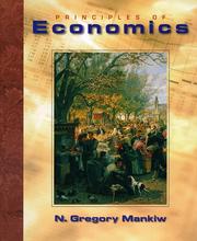 Cover of Principles of Economics by N. Gregory Mankiw