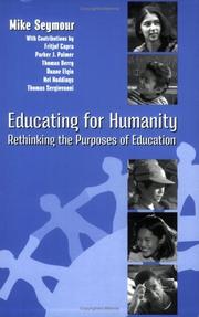 Cover of Educating For Humanity by Mike Seymour