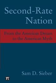 Cover of Second-Rate Nation by Sam D. Sieber