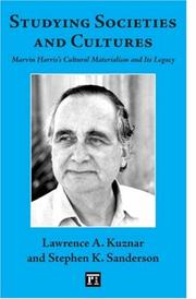 Front cover of Studying societies and cultures by Lawrence A. Kuznar