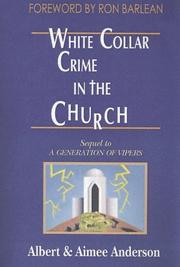 Front cover of White Collar Crime In The Church by Albert Anderson